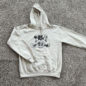 Women’s small Mickey & Minnie mouse hoodie